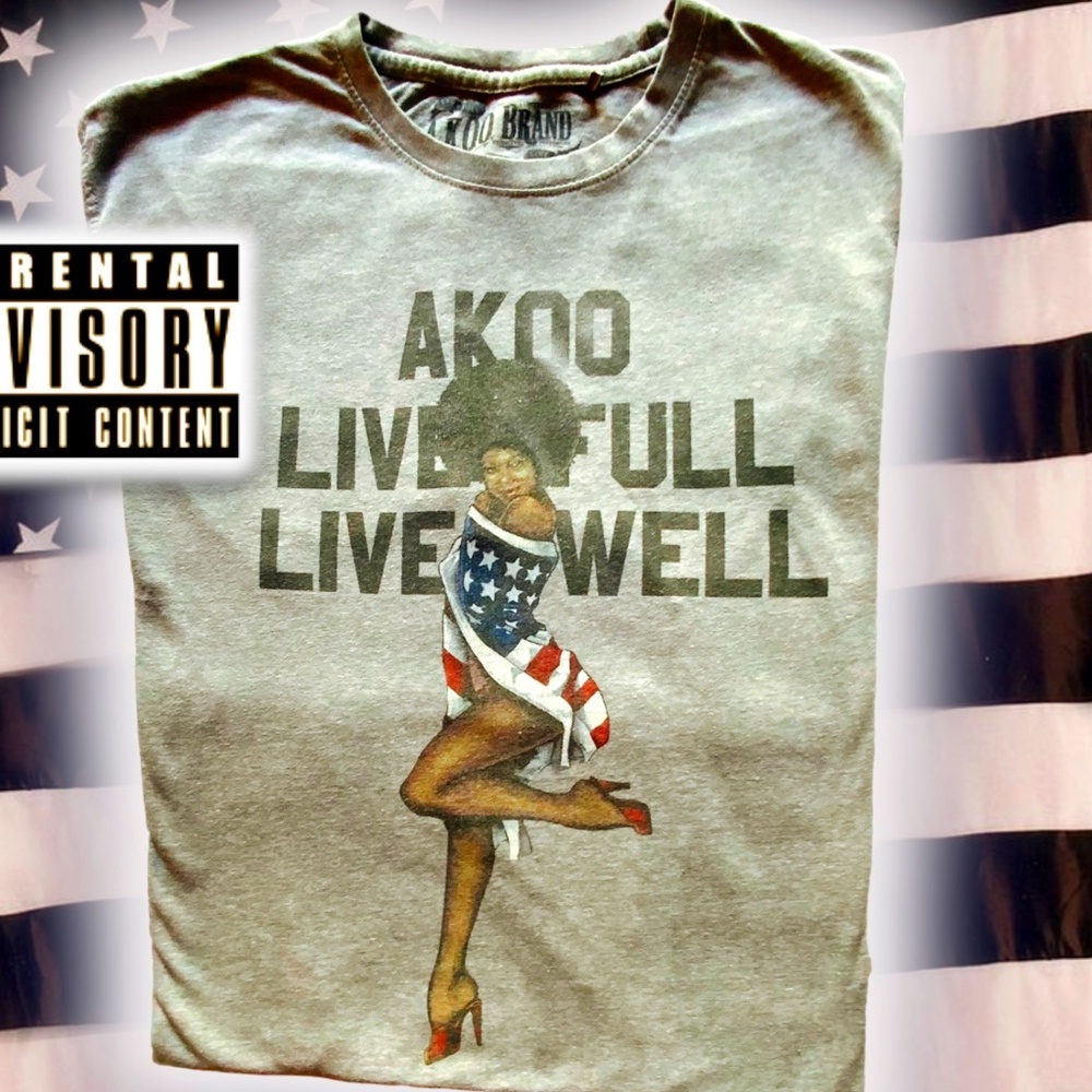 AKOO AMERICAN BEAUTY TEE